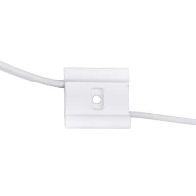 Novelty Lights SPT1 White Bridge Wire Connectors Use For Splicing SPT1 Zip Cord Wire