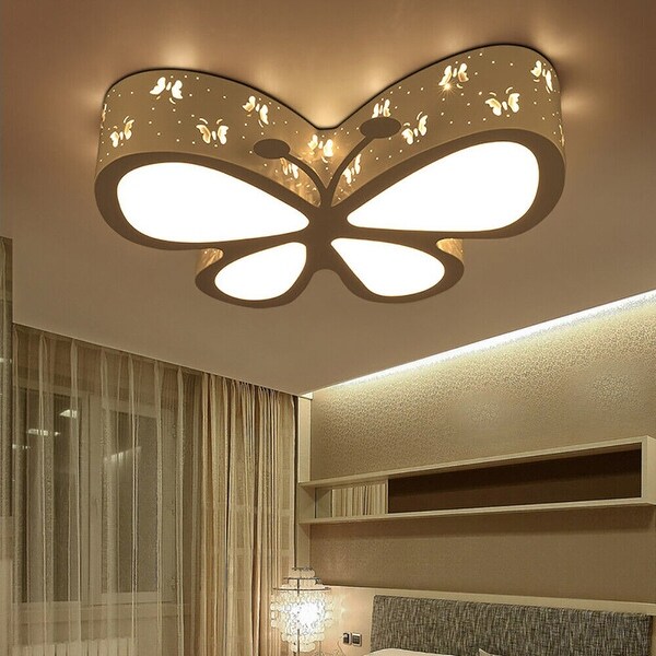 Modern Children s Room Acrylic Butterfly LED Ceiling Light On Sale Bed Bath Beyond 36741696
