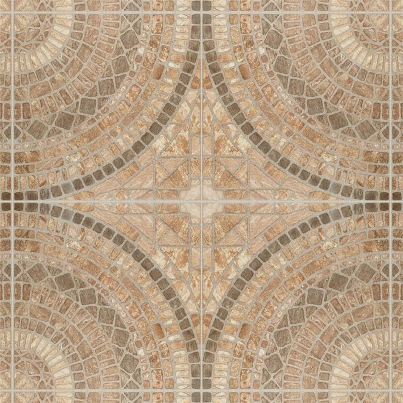 Merola Tile Terra Beige 17-3/4" x 17-3/4" Ceramic Floor and Wall Tile