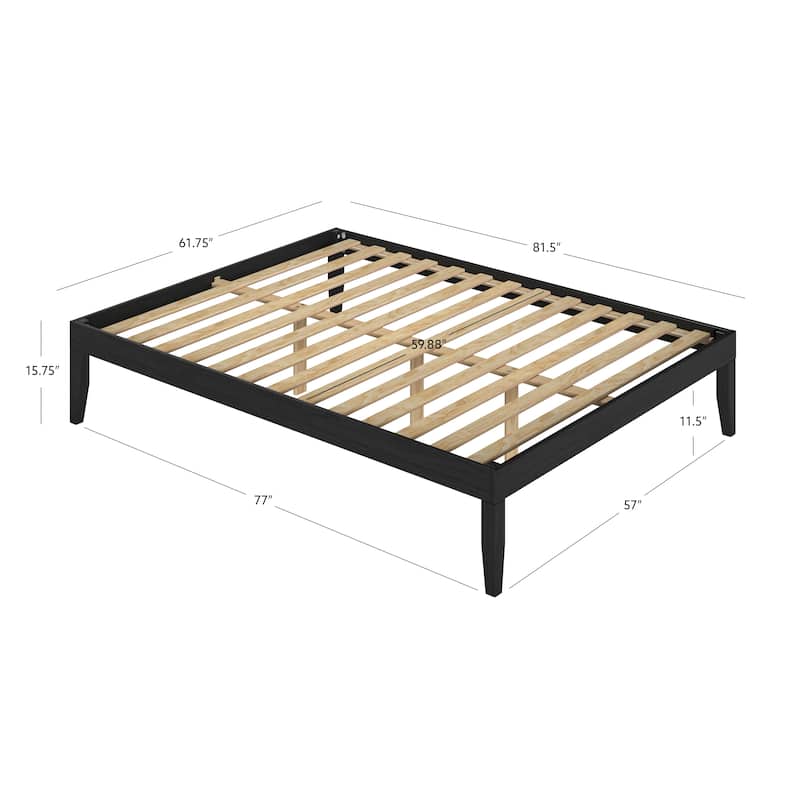Purcell Solid Wood Platform Bed Frame