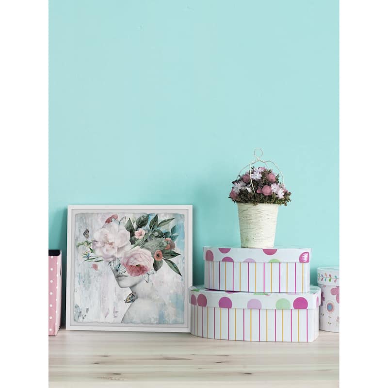 'Pastel Butterfly' Framed Painting Print