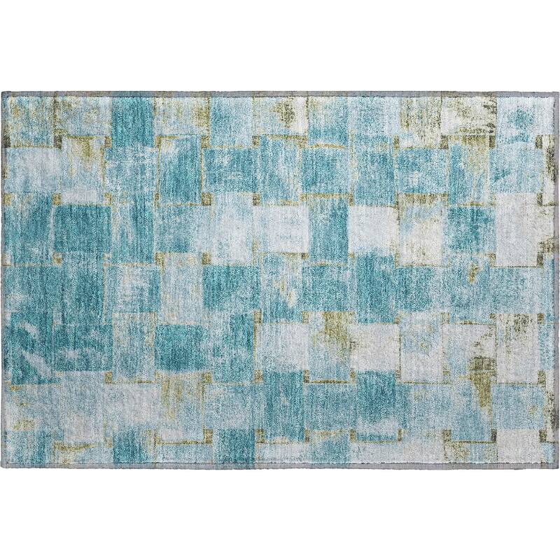 Premium Washable Super Soft Basketweave Mayfield Rug