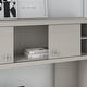 preview thumbnail 27 of 38, Echo 60W Credenza Desk with Hutch from Office by kathy ireland®