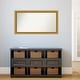 preview thumbnail 27 of 191, Wall Mirror Choose Your Custom Size - Extra Large, Townhouse Gold Wood