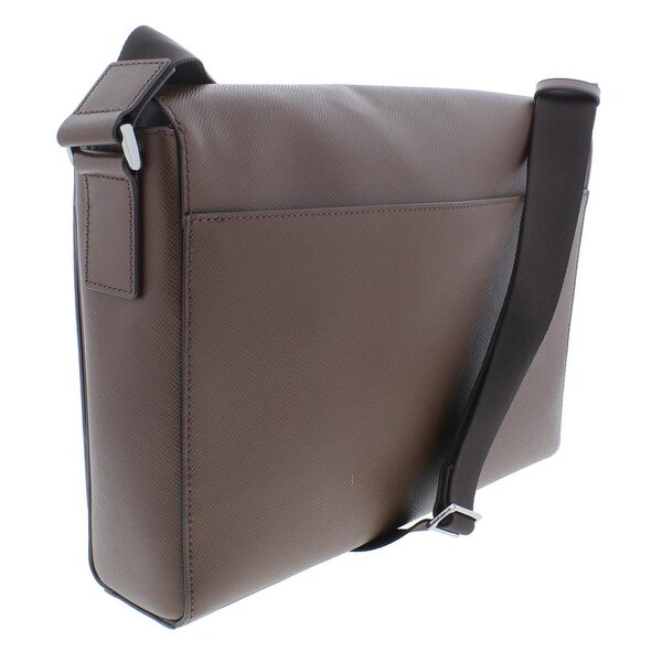 harrison medium leather messenger bag