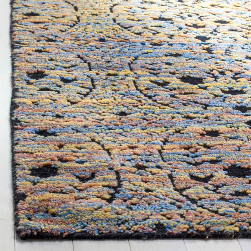 SAFAVIEH Couture Hand-knotted Castilla Shalva Modern Wool Rug
