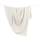 preview thumbnail 2 of 13, Crane Baby Organic Cotton Bunny Single Swaddle Poppy