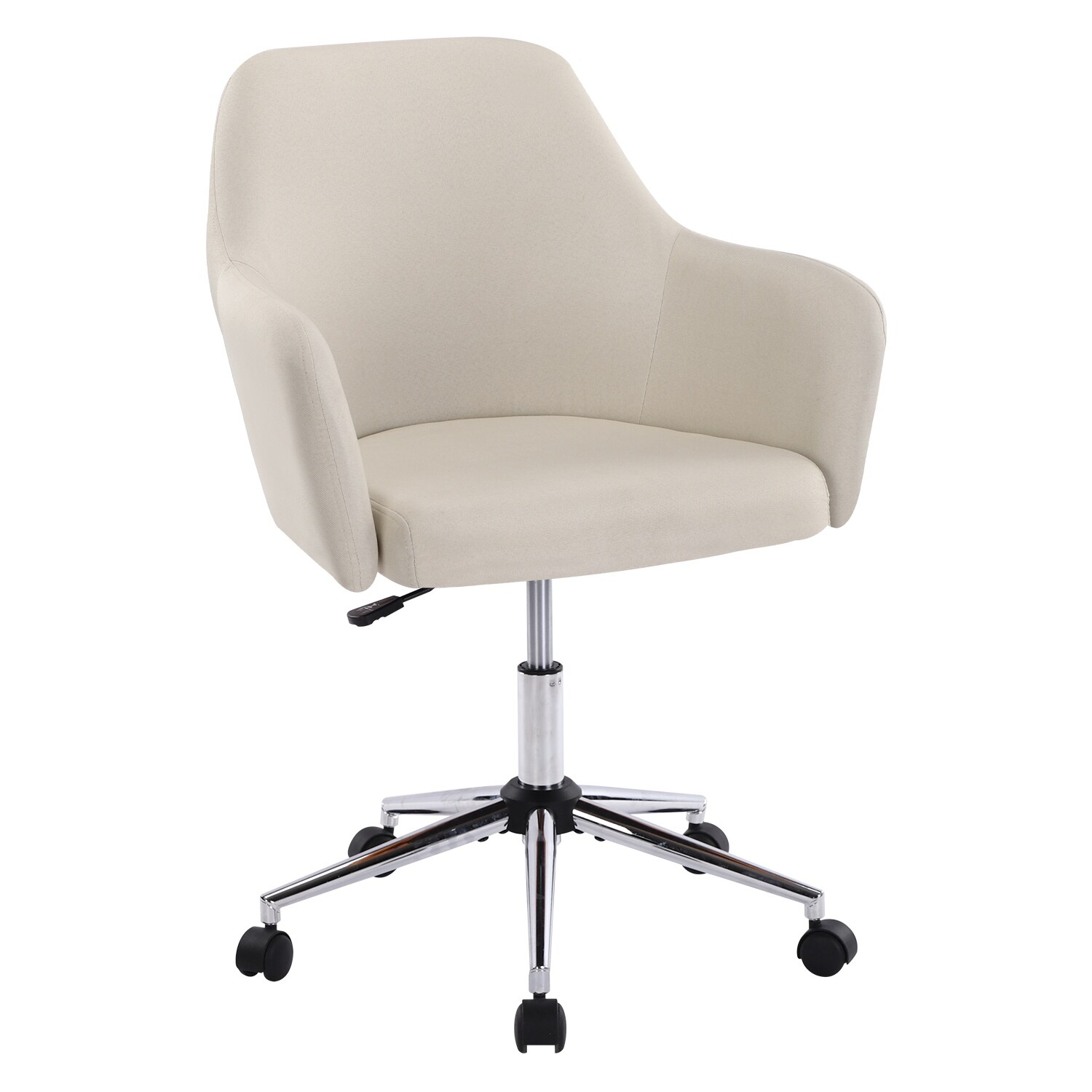 Soft white desk hotsell chair
