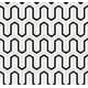 preview thumbnail 1 of 6, Seabrook Designs Parket Geometric Honeycomb Unpasted Wallpaper 27 in. W x 27 ft. L - Onyx & Metallic Silver