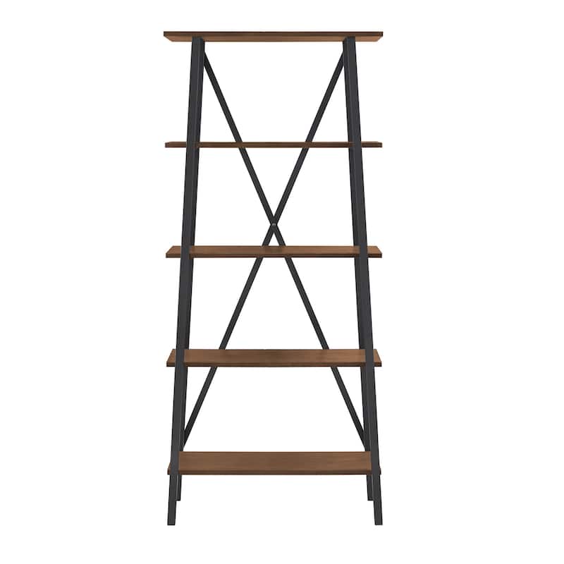 Bryson Rustic X-Base 32-inch Bookcase by iNSPIRE Q Classic