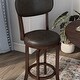 preview thumbnail 6 of 22, Irvi Traditional Rubberwood 3-Piece Barstool Counter Height Dining Set by Furniture of America