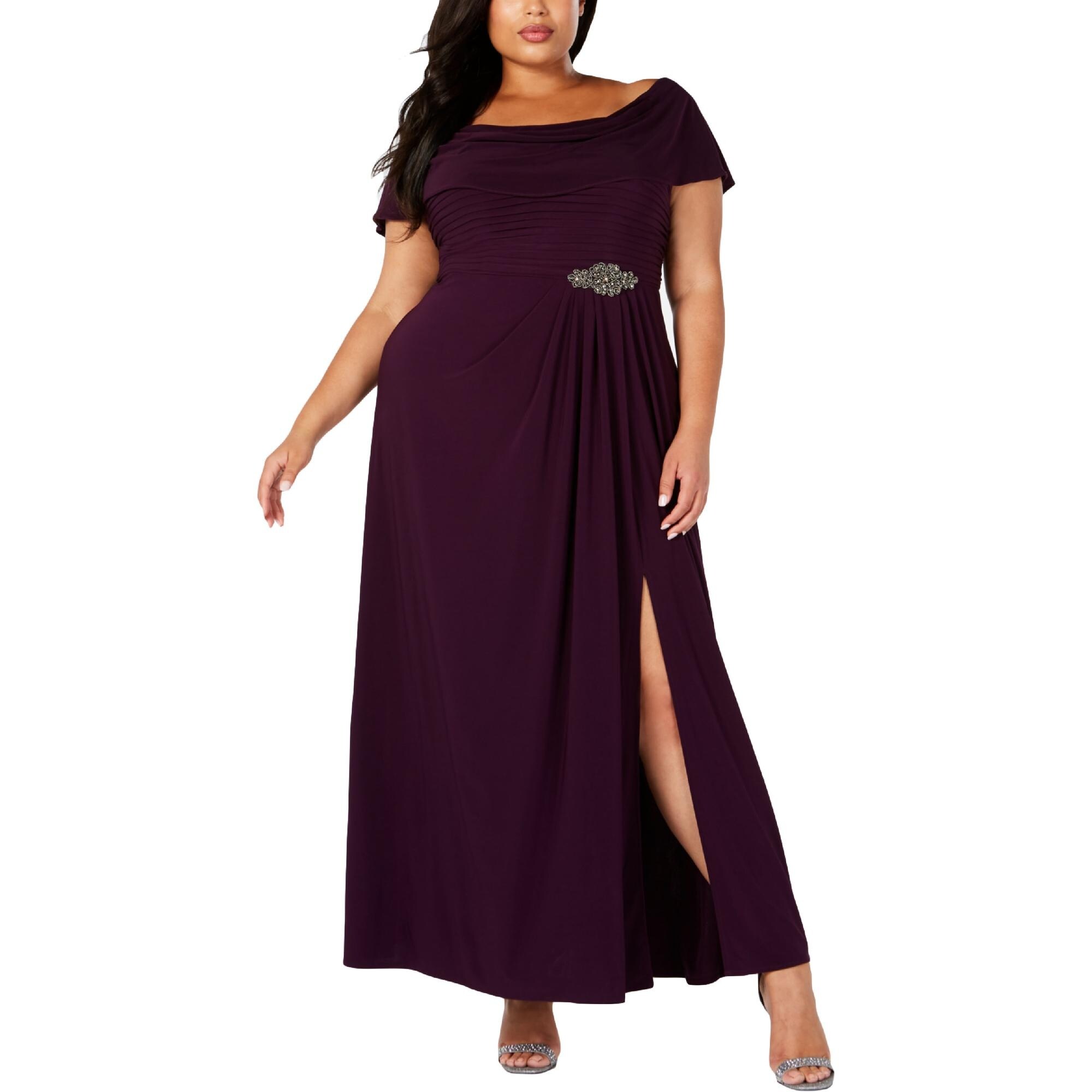 Alex evenings cowl neck dress clearance