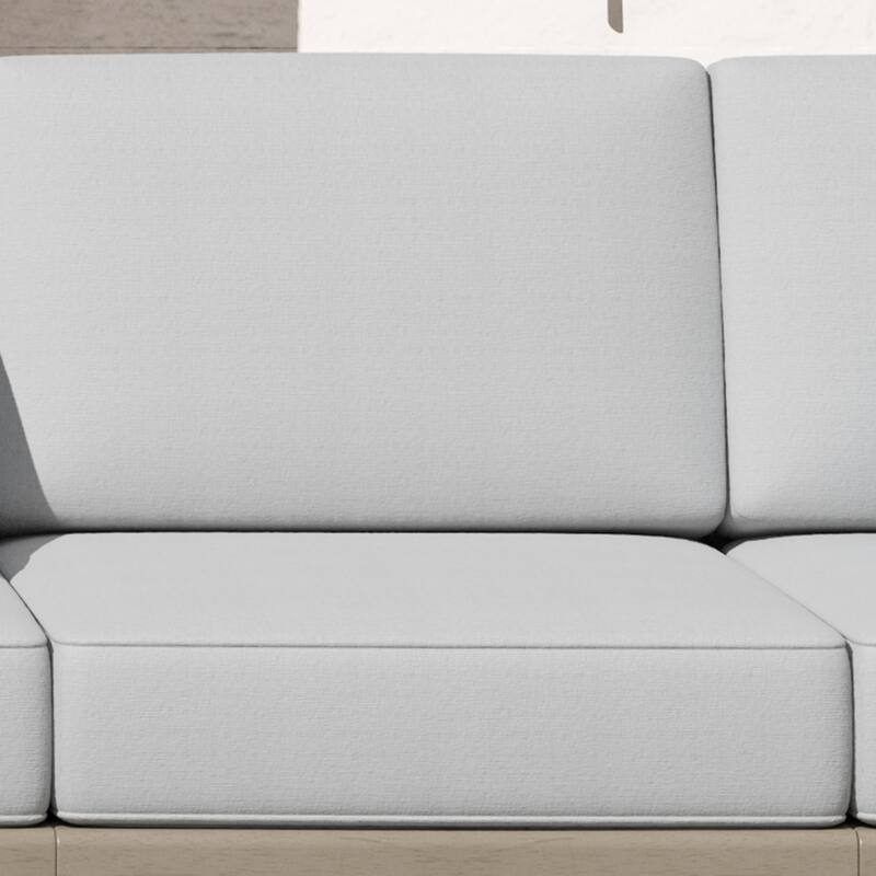 Homestyles Sustain Gray Wood Outdoor Sofa - 69" x 29" x 31"