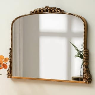 Arch Wall Mirror Baroque Accent Mirrors - 36"×23"