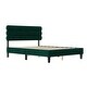 preview thumbnail 25 of 27, Queen Size Platform Bed Frame with Headboard & Wooden Slats Support for Kids Teens Adults No Box Spring, Easy Assembly