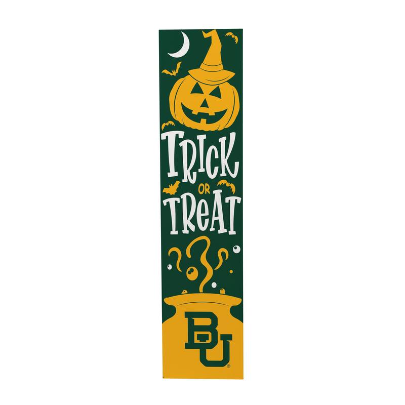 47" Double Sided Seasonal Porch Leaner, Baylor University - 47" x 11.25"