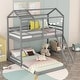 preview thumbnail 4 of 22, Bunk Bed with Ladder Window and Full-Length Guardrail