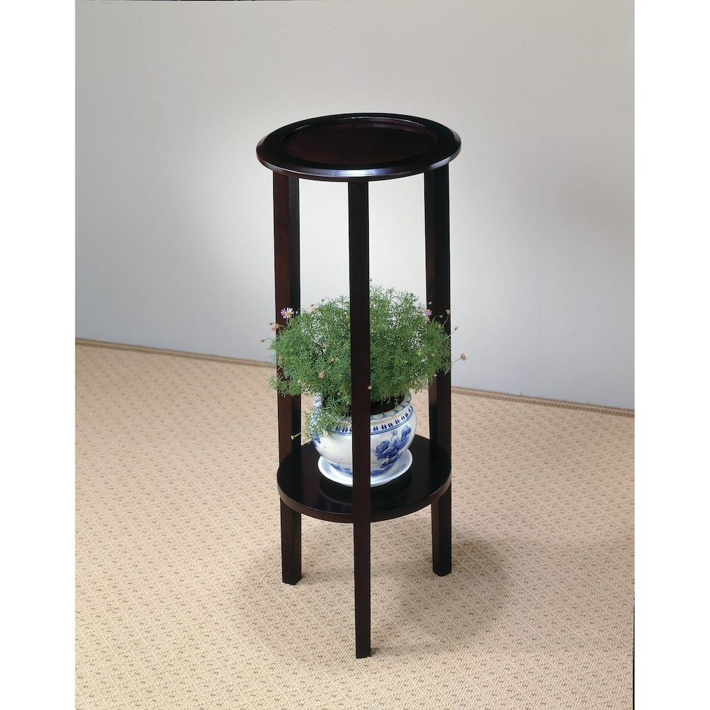 Tillie Espresso Round Accent Table