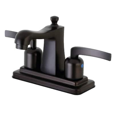 Kingston Brass Centurion 1.2 GPM Centerset Bathroom Faucet with Flat