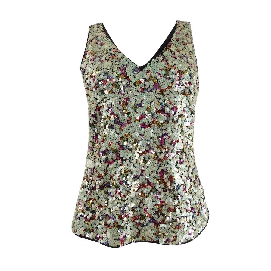 rachel roy sequin top