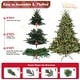preview thumbnail 10 of 19, PE/PVC Mixed Automatic Green Christmas Tree