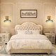 preview thumbnail 1 of 3, Vintage bulb light glass wall sconce blue bedroom light - N/A