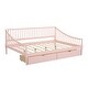 preview thumbnail 22 of 22, Multi-functional Design,Full Size Daybed with Trundle and Support Legs,Solid Construction