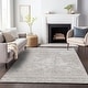 preview thumbnail 1 of 71, Premium Washable Super Soft Muted Floral Mayfield Rug Taupe - 10' x 14' - Rectangle