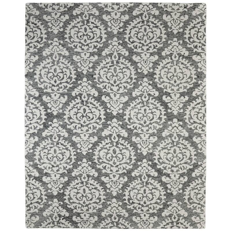 HomeRoots Floral Modern Rectangle Area Rug