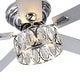 preview thumbnail 15 of 19, 52" Low Profile Ceiling Fan with Light and Remote(5-blade)