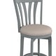 preview thumbnail 15 of 37, Hillsdale Furniture Savana Wood Upholstered Swivel Stool