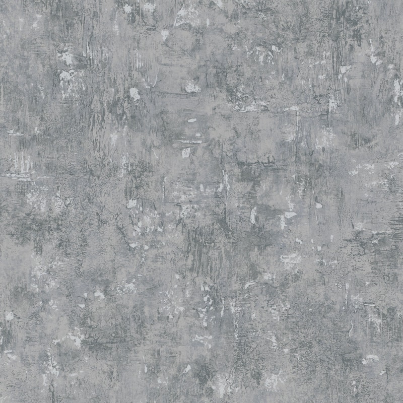 Galerie Wallcoverings Metallic Fleck Vinyl on Non-woven Metallic Wallpaper Roll - 33 feet x 21 inches - Dark Grey