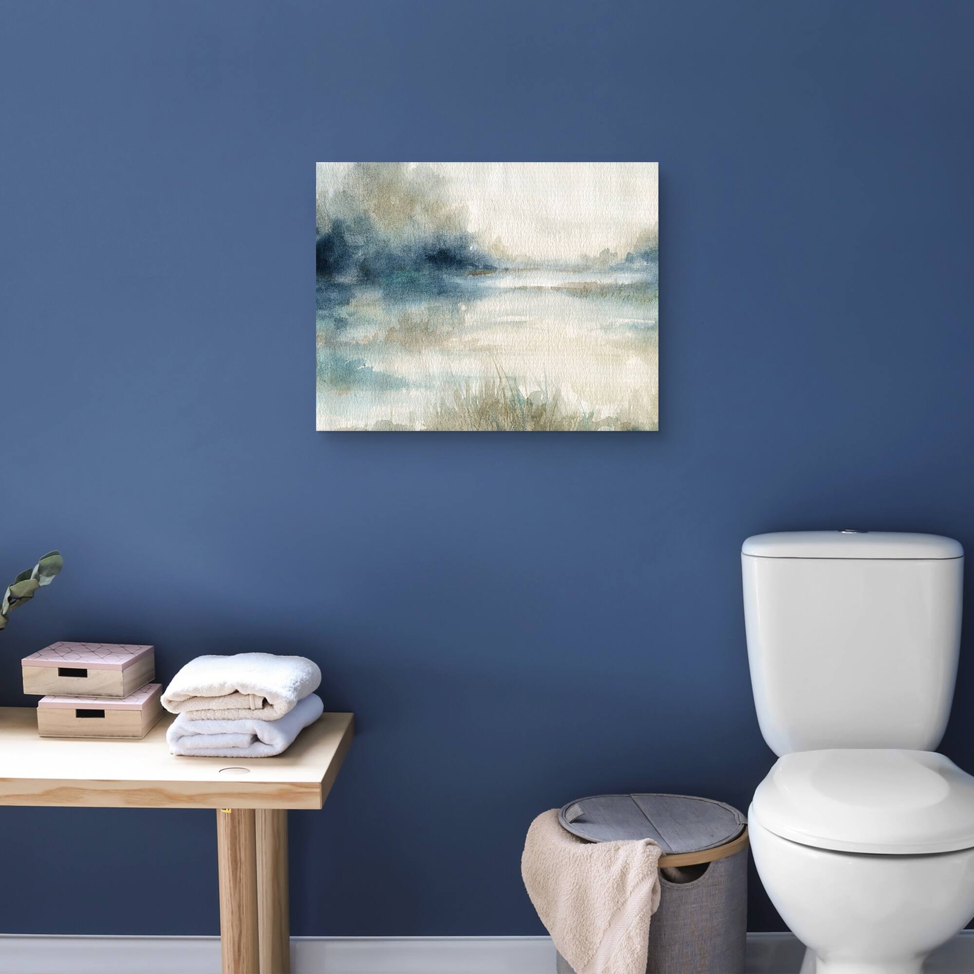 Still Evening Waters II by Carol Robinson Canvas Art Print Bed Bath