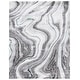 preview thumbnail 29 of 104, SAFAVIEH Craft Clytie Modern Abstract Marble Pattern Rug 6'7" x 9' - Grey/Green - Rectangle