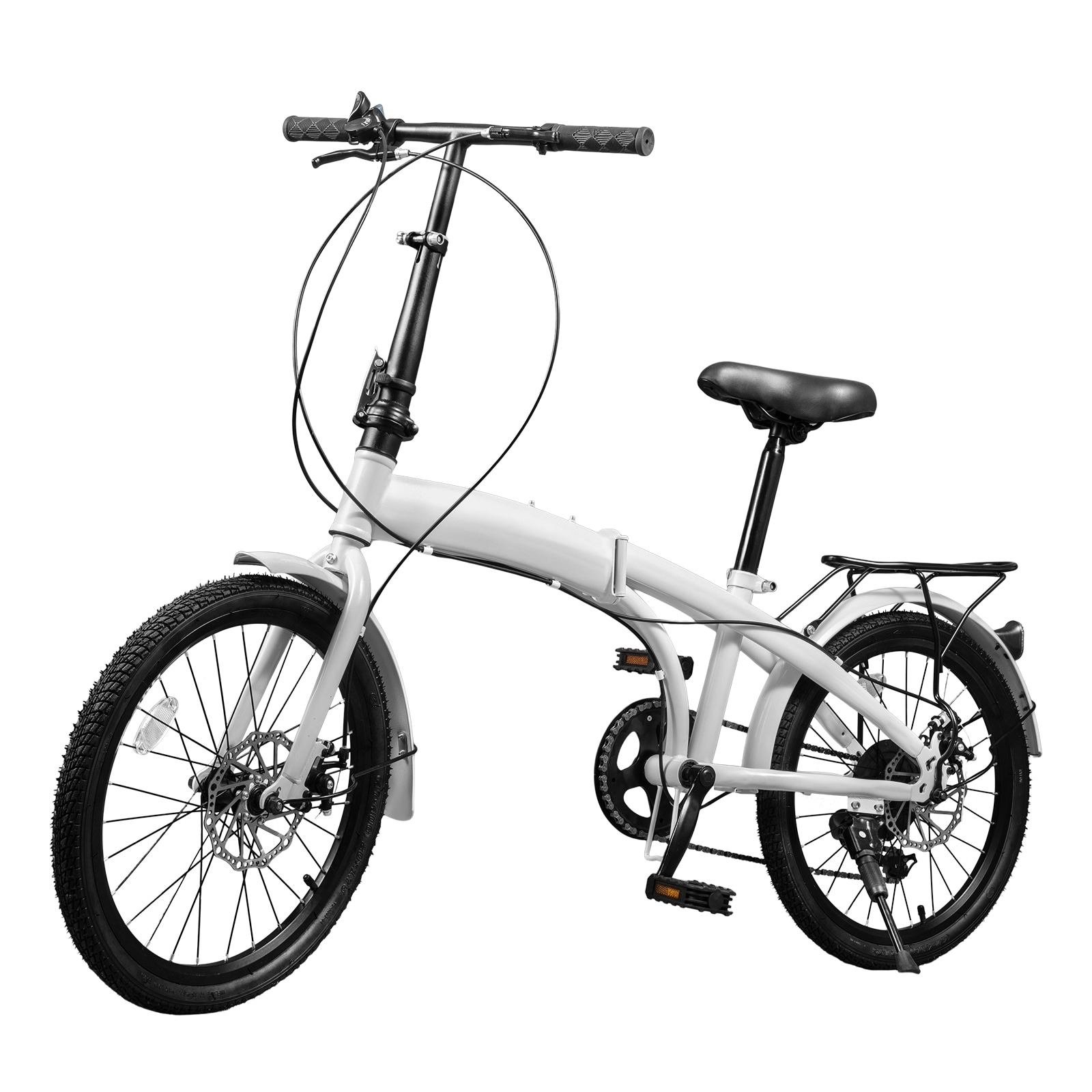 20 inch Foldable 7 Speed Mountain Bicycles Bike Dolphin shaped