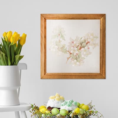 Painted Cherry Blossom Screen 15.75" - 15.75