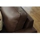 preview thumbnail 30 of 33, Abbyson Holloway Mid-century Top-grain Leather Sofa