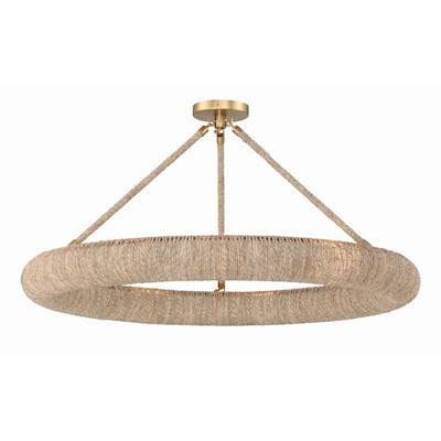 Crystorama Lighting Group OAK-7538_CEILING Oakley 8 Light 32" Wide LED