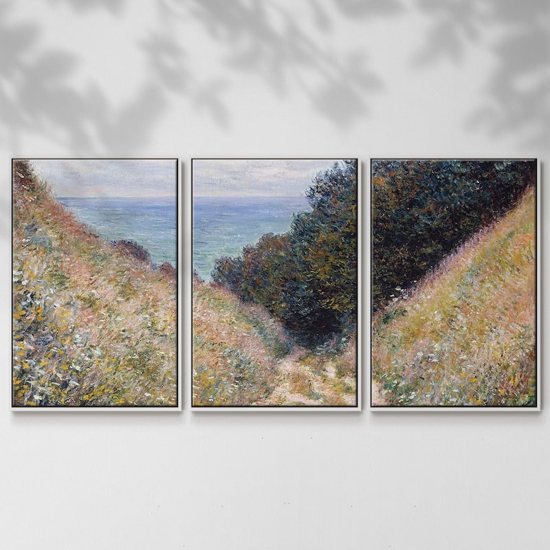 Monet - Multi Piece Framed Canvas