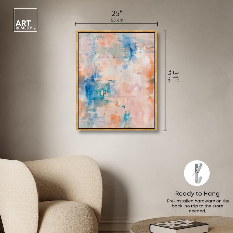 Kaleido Vortex I Canvas by Art Remedy