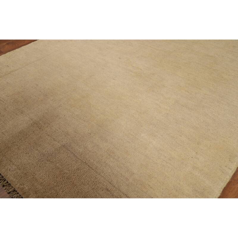 Contemporary Gabbeh Oriental Foyer Rug Handmade Wool Carpet - 3'3"x 4'9"