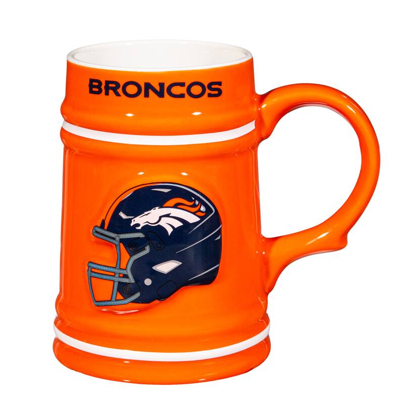 Denver Broncos 24 oz Ceramic Stein Mug