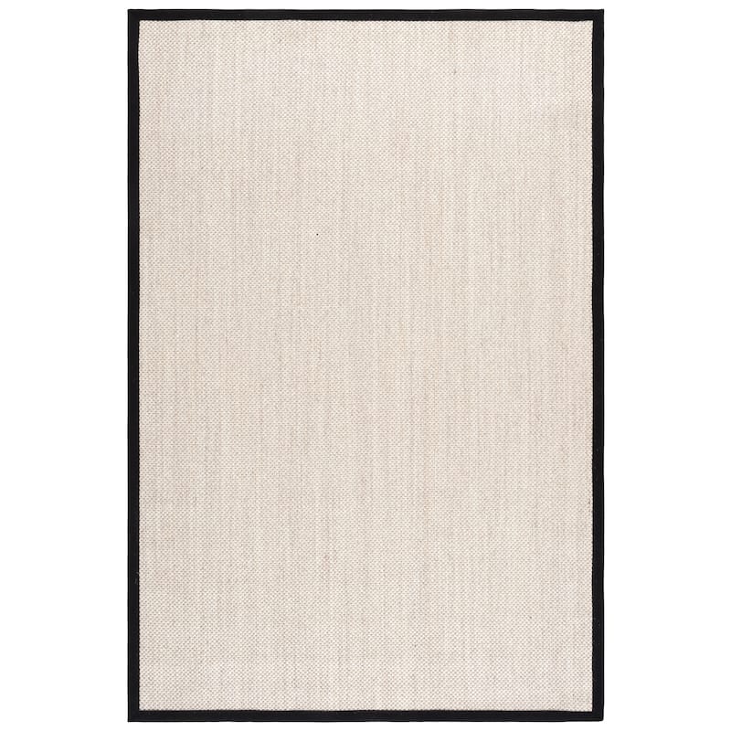 SAFAVIEH Natural Fiber Lorine Casual Border Sisal Rug