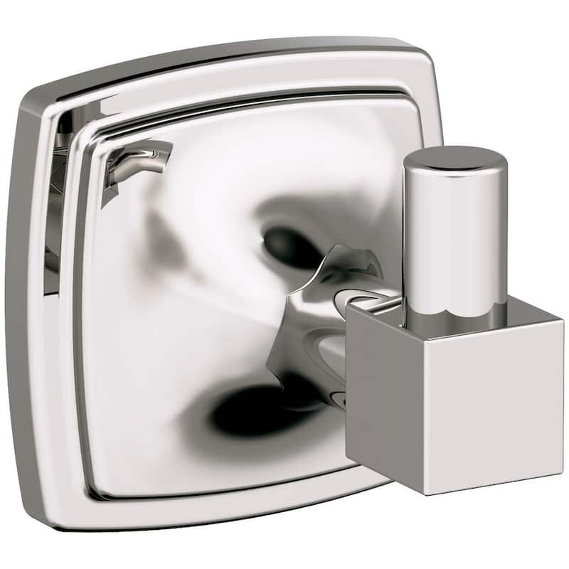Amerock Stature Single Robe Hook - Polished Nickel