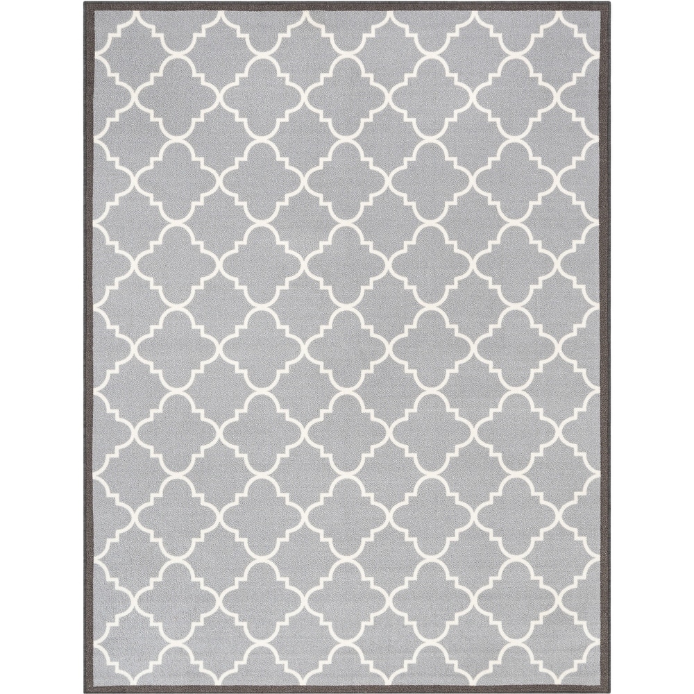 Well Woven Kings Court Brooklyn Trellis Lattice Modern Area Rug