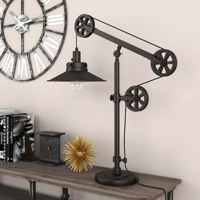 Carbon Loft Melville Wide Brim Table Lamp