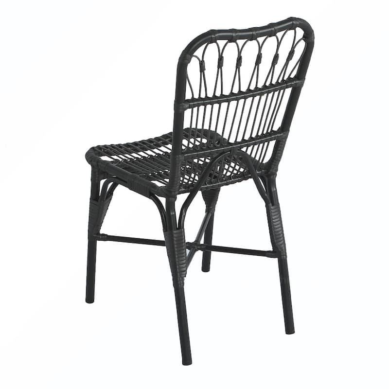 2PCS PE Dining Chairs