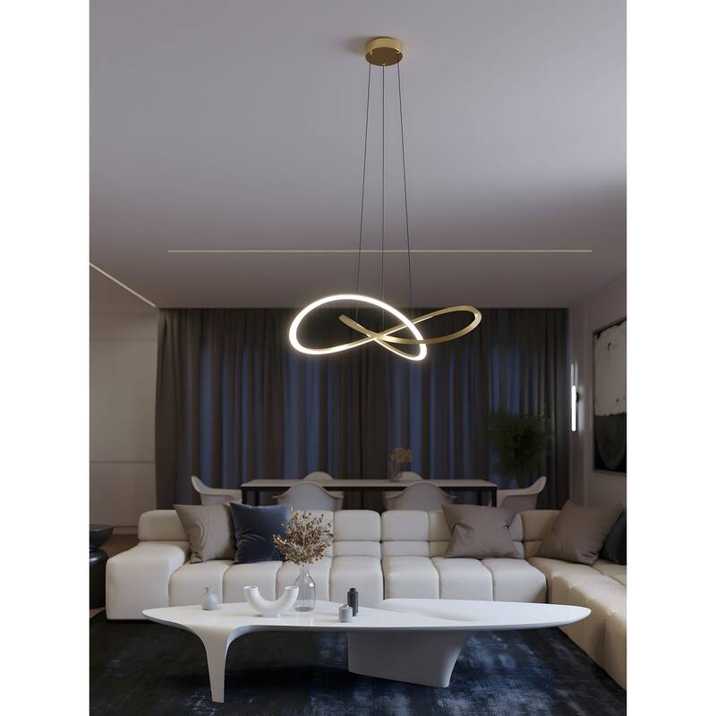 AFX CLSP32LAJUD Celeste 32" Wide Suspension Pendant