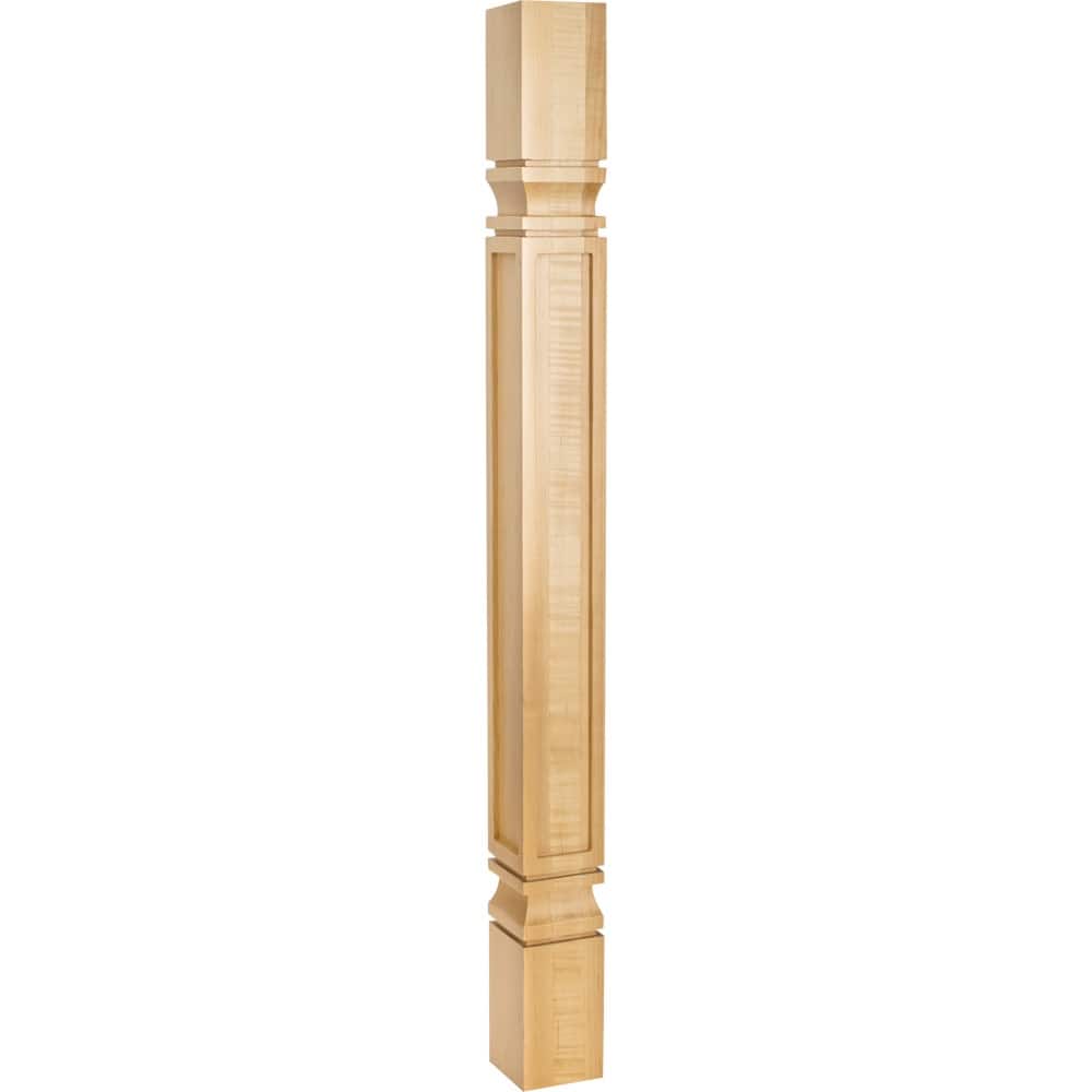 Hardware Resources Corner Post with Square Mission Styling, 35-1/2"H x