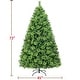 preview thumbnail 3 of 10, Yaheetech Pre-Lit Christmas Tree Hinged Realistic Tree, Green
